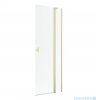 Radaway Nes KDD II Brushed Light Gold kabina walk-in 80cm prawa szczotkowane jasne złoto szkło przejrzyste 10031080-98-01R